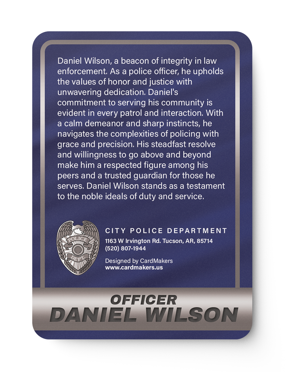 Police Empowerment - Back