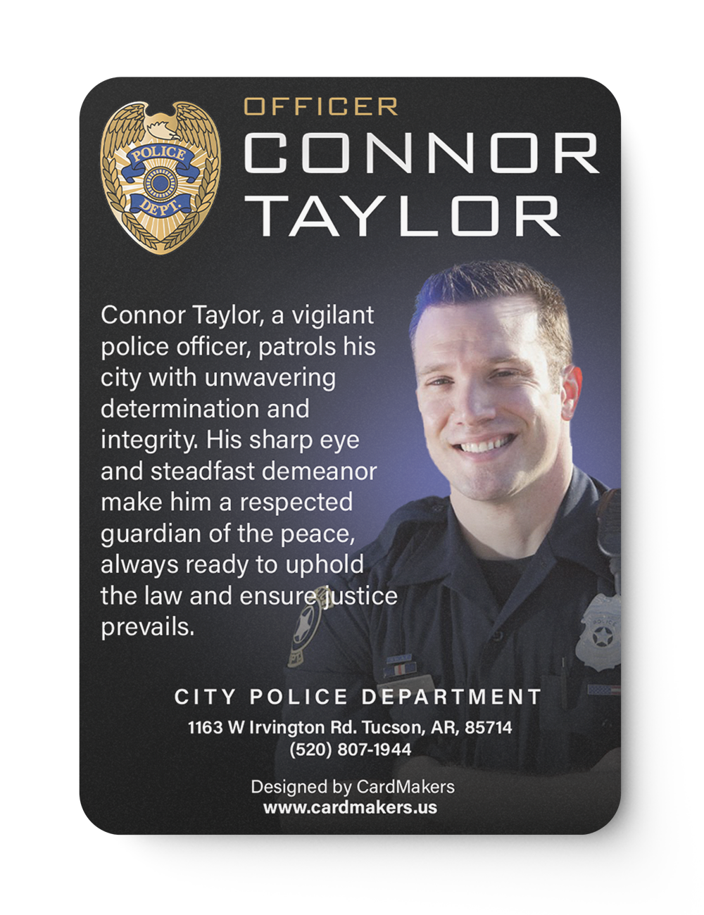 Police Professionalism - Back