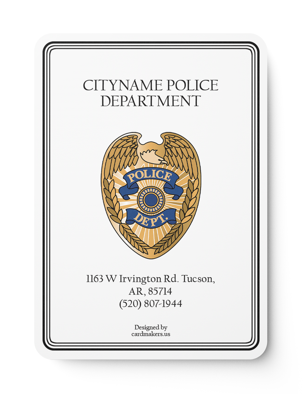 Police Station 54 - Back