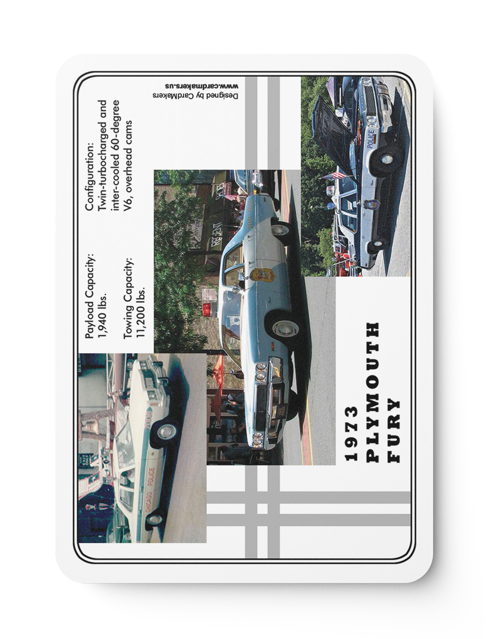 Police Truck 26 - Back