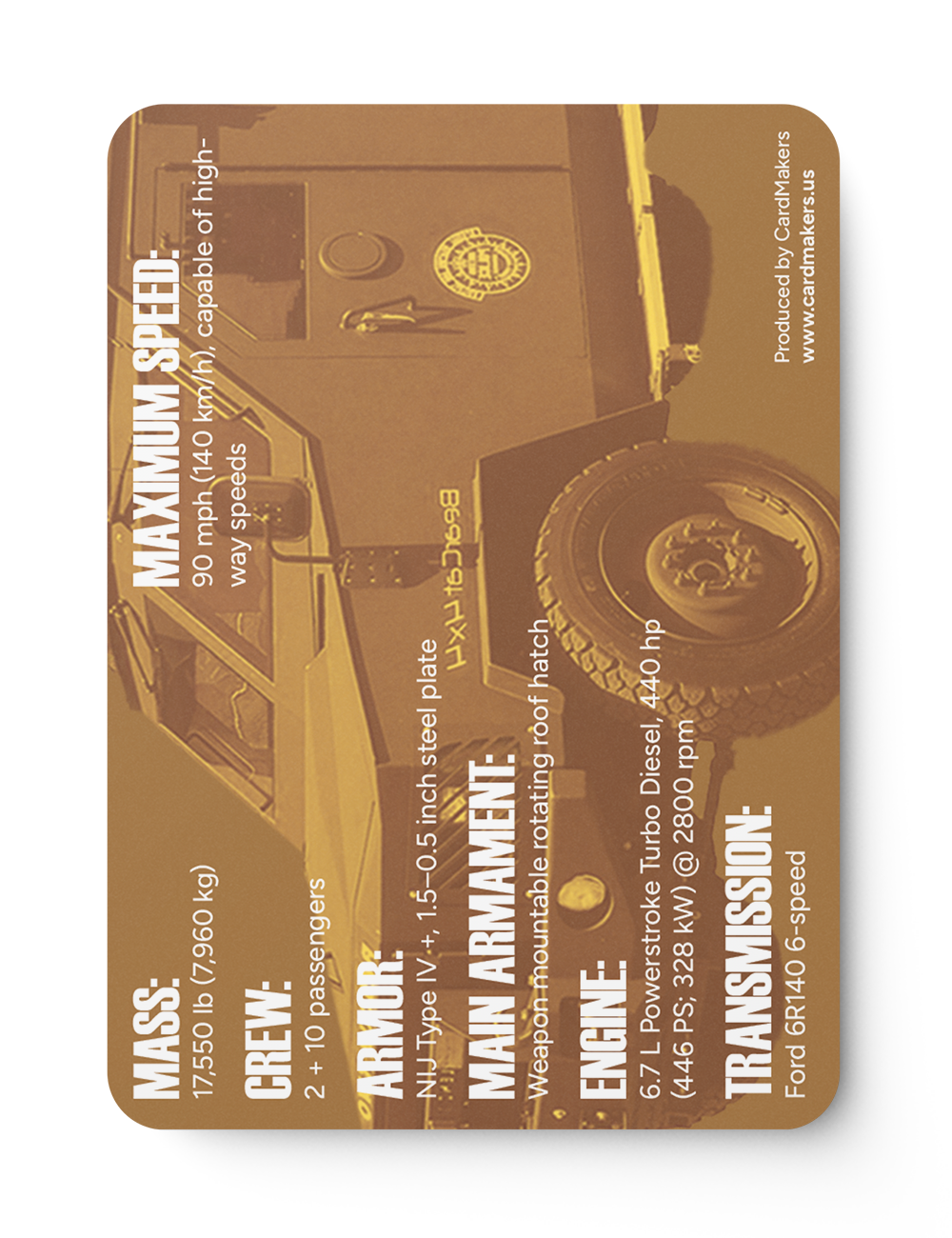 Police Vehicle 3 - Back