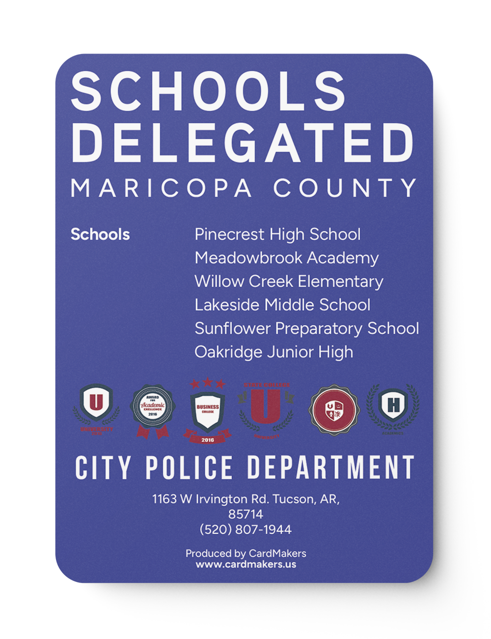 School Officer 4 - Back