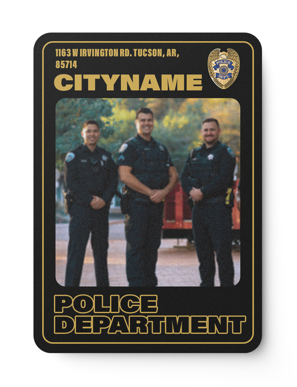 Station 28 - Police Trading Cards – Police Trading Cards Maker