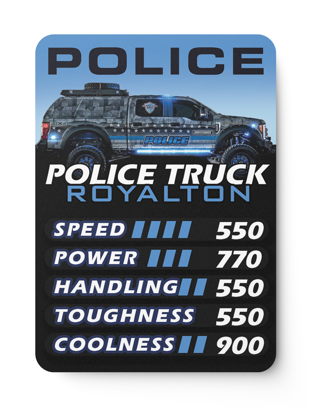 Police Truck 14 - Back